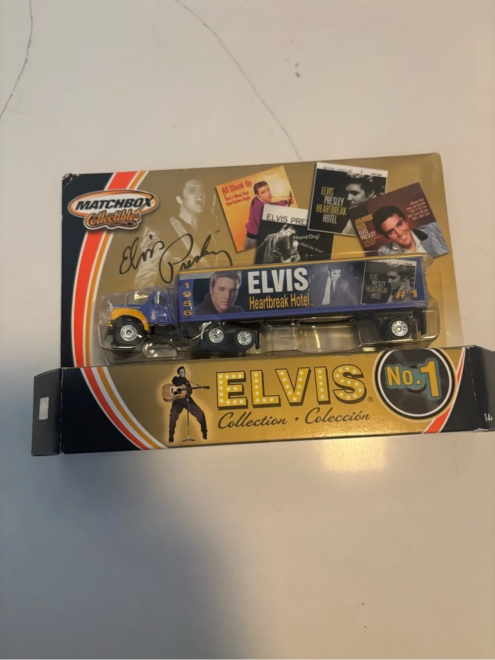 Vintage Matchbox Elvis No. 1 Collection Set of 4 Diecast Trucks NIB